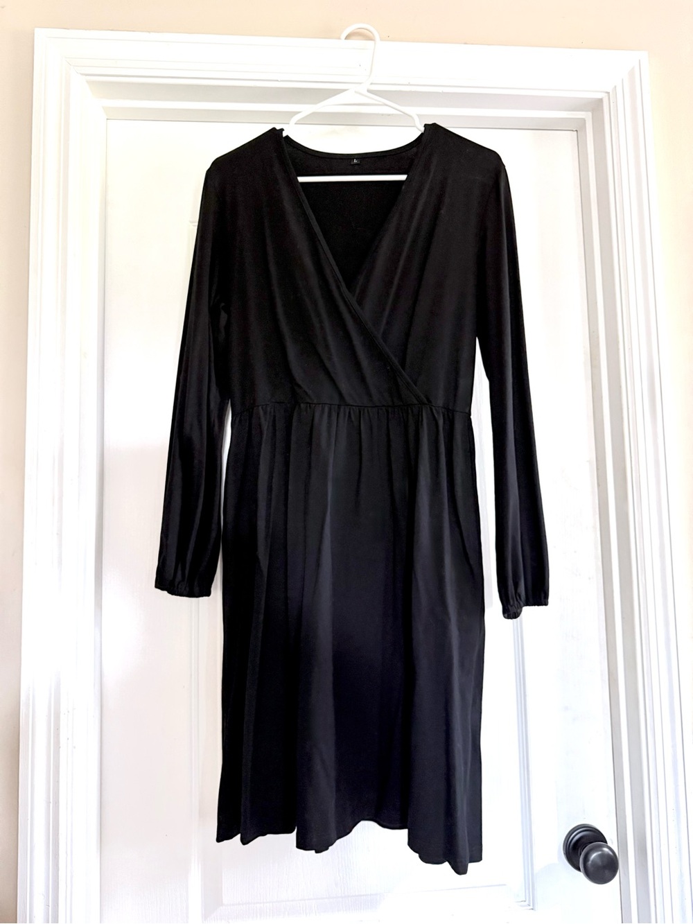 2 for $15 Classic Black Long-Sleeve Dress